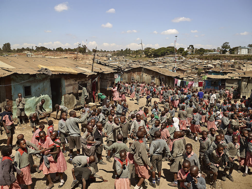 Valley View School Mathare, Nairobi, Kenya © James Mollison - Playground