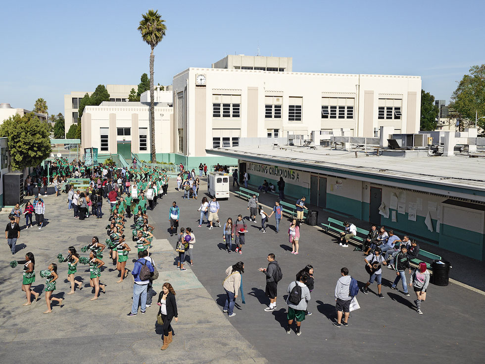 Inglewood High School Inglewood, California, Stati Uniti © James Mollison - Playground