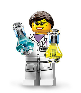 ricercatrice Lego