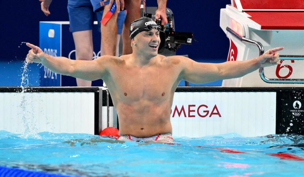 Martinenghi Olimpiadi Parigi nuoto