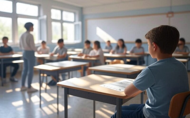 finestre scuola classe